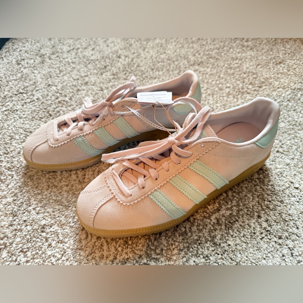NWT Women's Adidas BRMD Mauve Flash Aqua Gum Sneakers Shoes Sz 6.5